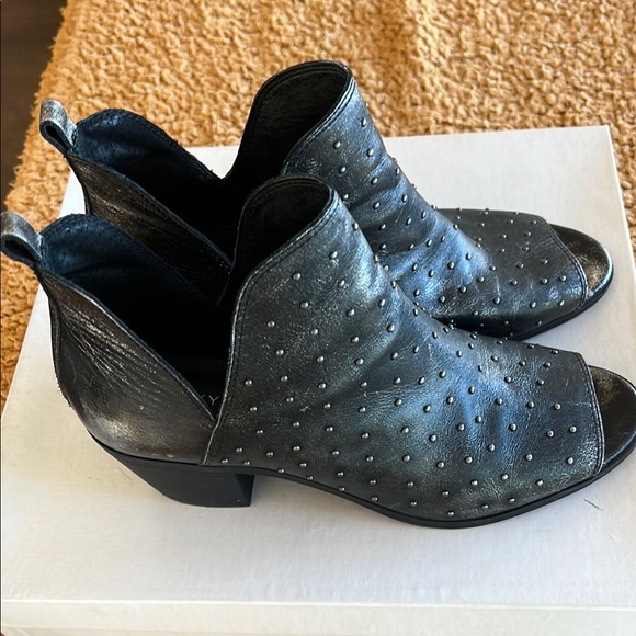 Lucky Brand Shoes - Studded Black Ankle Boots lucky brand